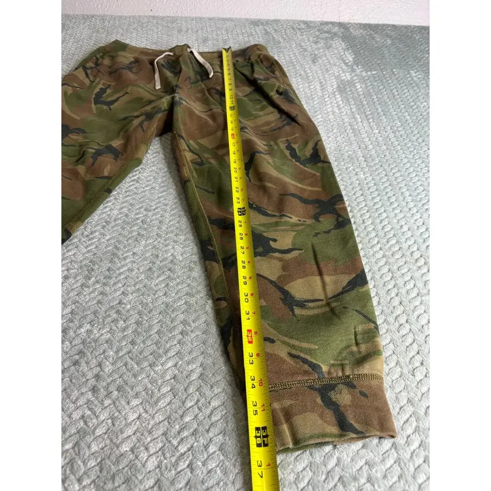 Polo Ralph Lauren Camo Sweatpants Men’s Large Military Woodland Joggers